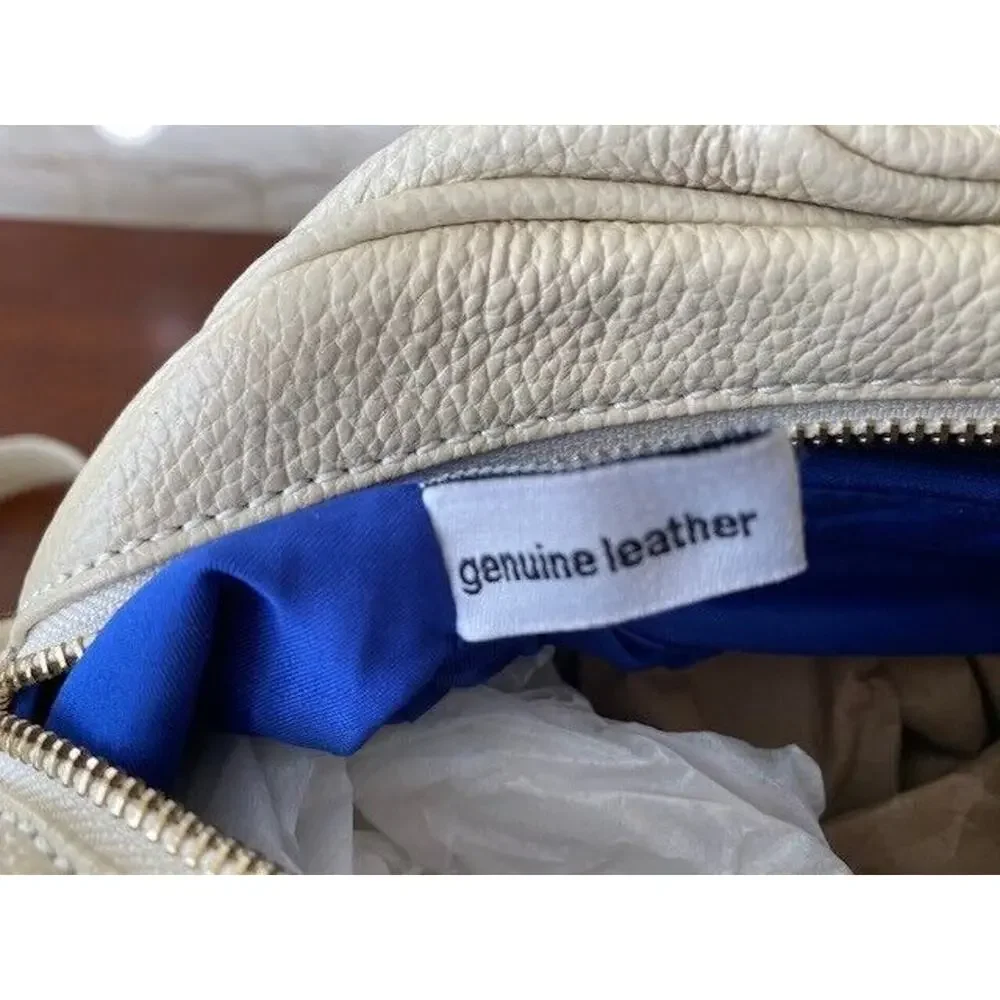 Stephanie Johnson‎ Leather Handbag Ivory leather Bag by Stephanie Johnson